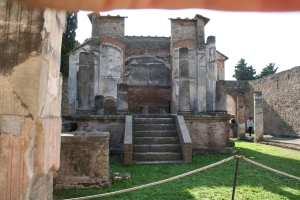 The main shrine of the Temple of Isis in Pompeii. Photo copyright Forrest 2009.