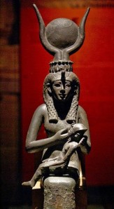 Isis the Mother and Her Holy Child Horus