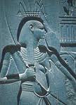 The beautiful blue Nile God, Hapy