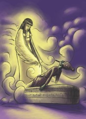 Isis fanoušci život do Osiris s Její křídla