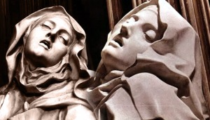 St. Teresa in ecstasy
